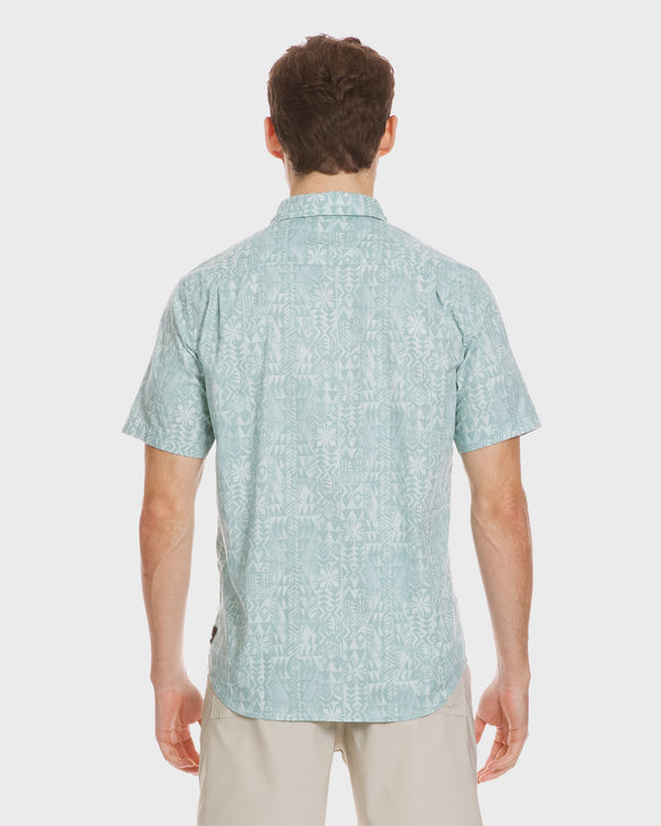 Quiksilver Island Waters Classic Short Sleeve Shirt