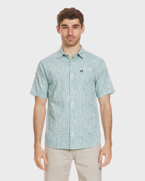 quiksilver Island Waters Classic Short Sleeve Shirt