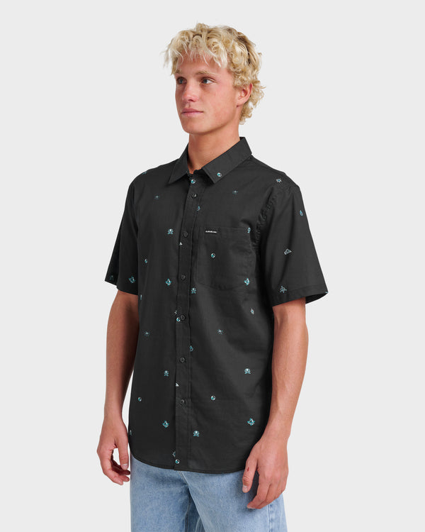 Quiksilver Mini Dimensions Classic Short Sleeve Shirt