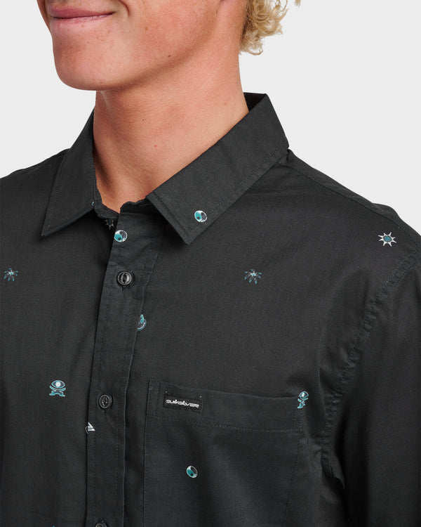 Quiksilver Mini Dimensions Classic Short Sleeve Shirt