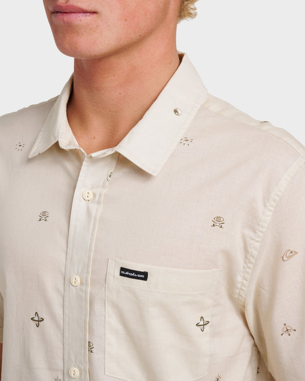 Quiksilver Mini Dimensions Classic Short Sleeve Shirt