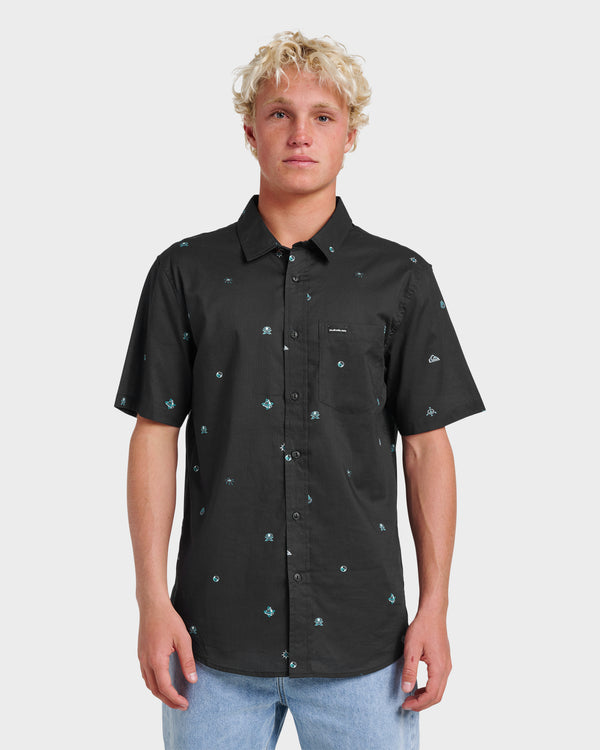quiksilver Mini Dimensions Classic Short Sleeve Shirt