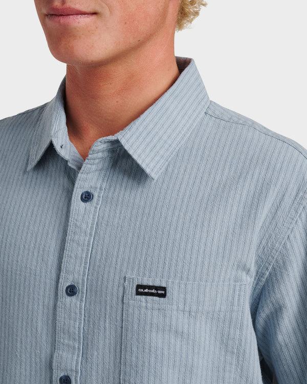 Quiksilver Oxford Stripe Classic Short Sleeve Shirt