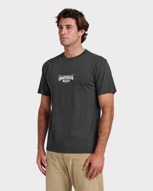 Quiksilver Bat Thornspigment Dye T-Shirt