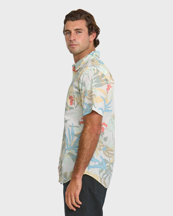 Quiksilver Blueweed Classic Short Sleeve Shirt