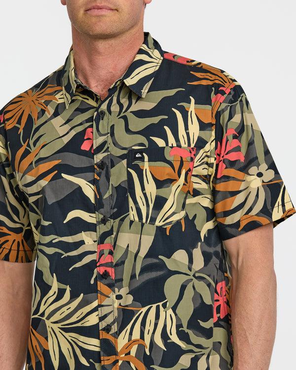 Quiksilver Blueweed Classic Short Sleeve Shirt