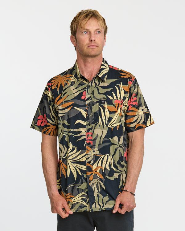 quiksilver Blueweed Classic Short Sleeve Shirt