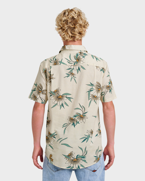 Quiksilver Costal Flora Classic Short Sleeve Shirt