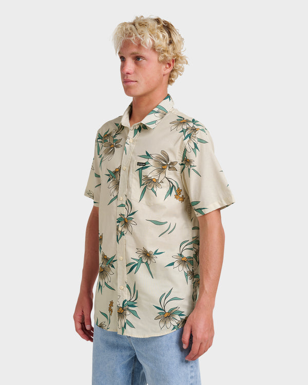 Quiksilver Costal Flora Classic Short Sleeve Shirt