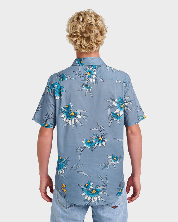 Quiksilver Costal Flora Classic Short Sleeve Shirt