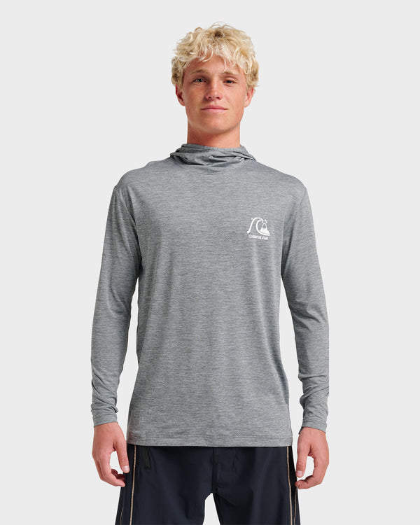 quiksilver Dna Logo Surf Hood Long Sleeve Surf Tee
