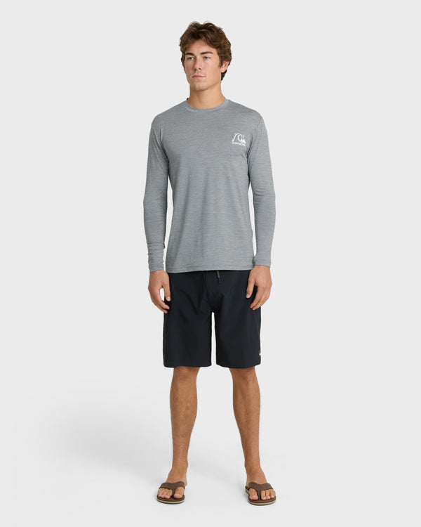 Quiksilver DNA Logo Surf Long Sleeve Surf Tee