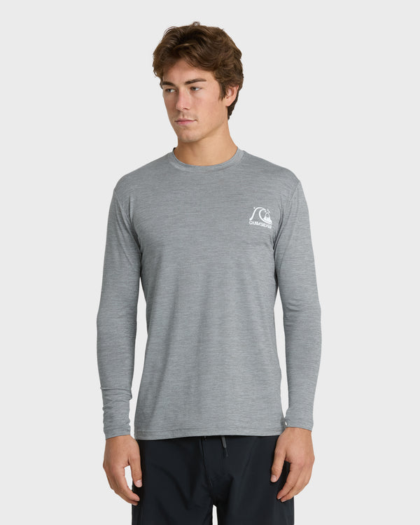 quiksilver DNA Logo Surf Long Sleeve Surf Tee
