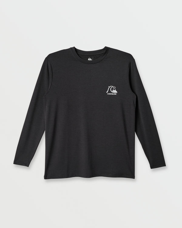 quiksilver DNA Logo Surf Long Sleeve Surf Tee