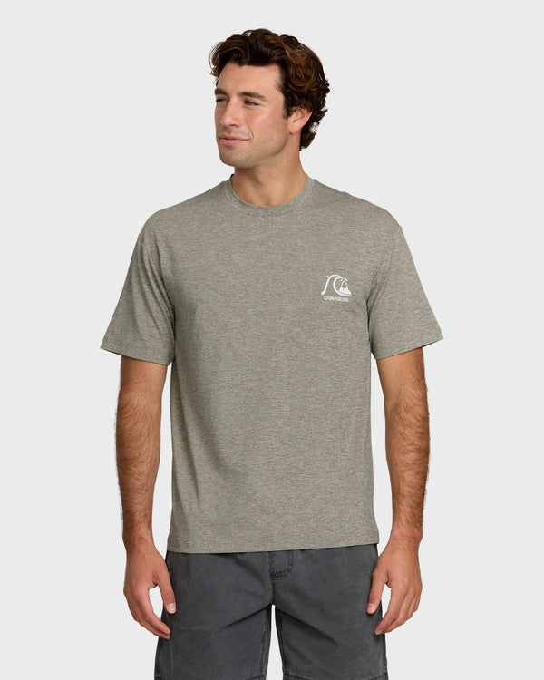 quiksilver DNA Logo Surf Short Sleeve Surf Tee
