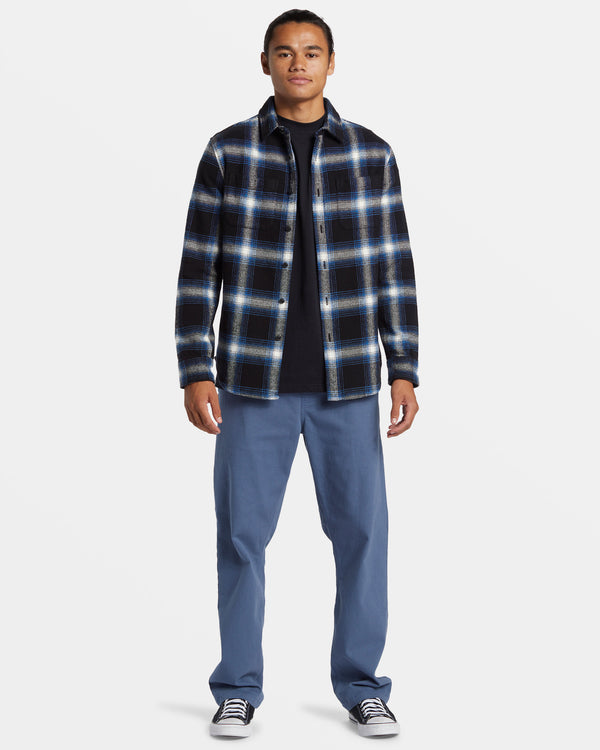 Quiksilver DNA Long Sleeve Flannel Shirt