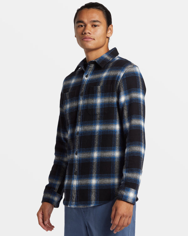 Quiksilver DNA Long Sleeve Flannel Shirt