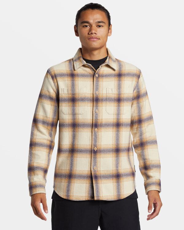 quiksilver DNA Long Sleeve Flannel Shirt