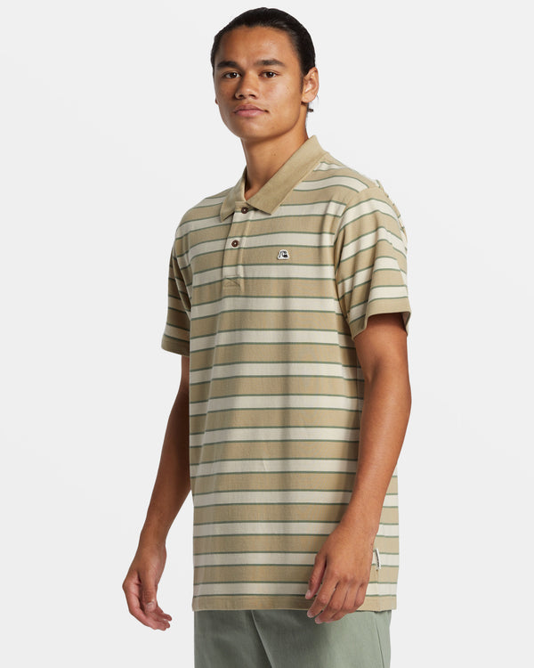 Quiksilver DNA Polo Crew Neck Top