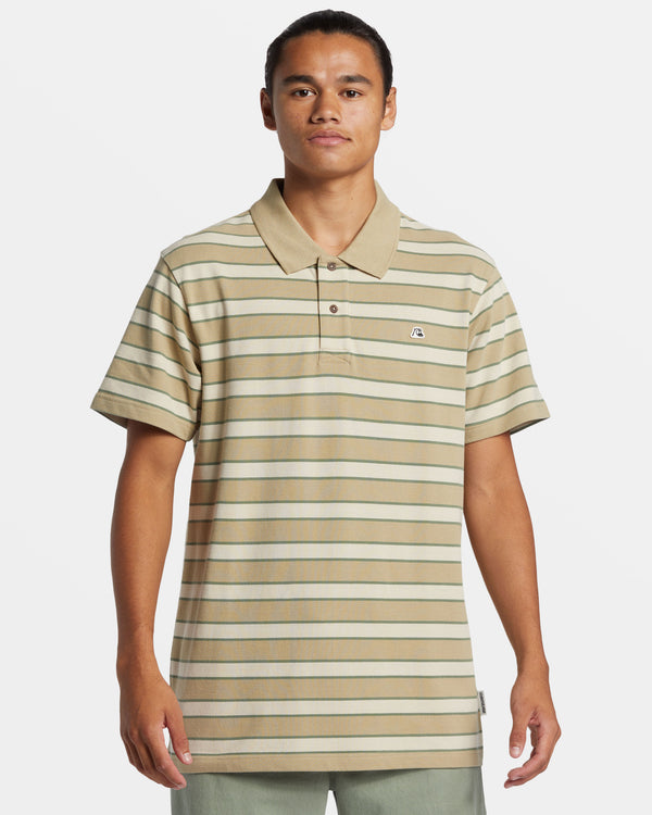 quiksilver DNA Polo Crew Neck Top