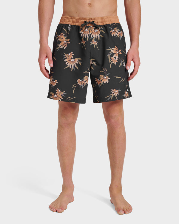 Quiksilver Everyday Coastal Flora 17" Swim Trunks