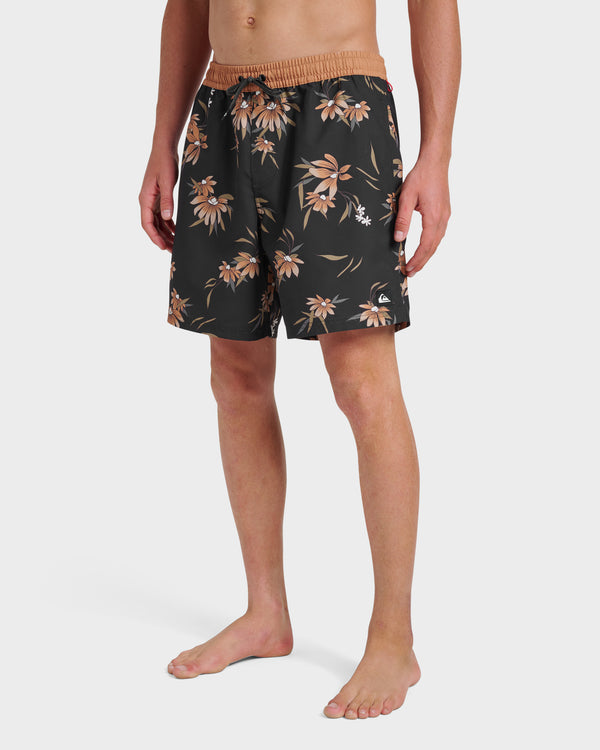 Quiksilver Everyday Coastal Flora 17" Swim Trunks