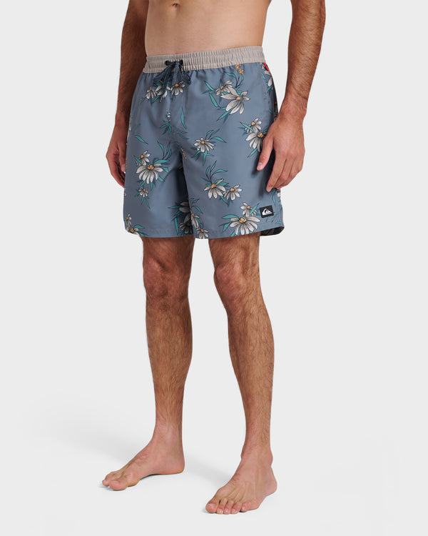 Quiksilver Everyday Coastal Flora 17" Swim Trunks