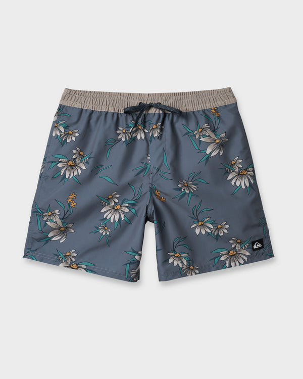 Quiksilver Everyday Coastal Flora 17" Swim Trunks
