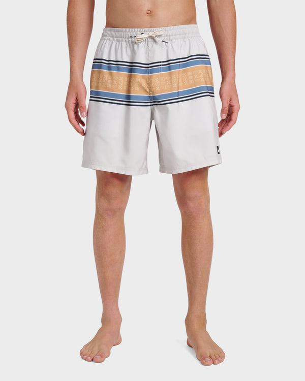quiksilver Everyday Super Stripe 17" Swim Trunks