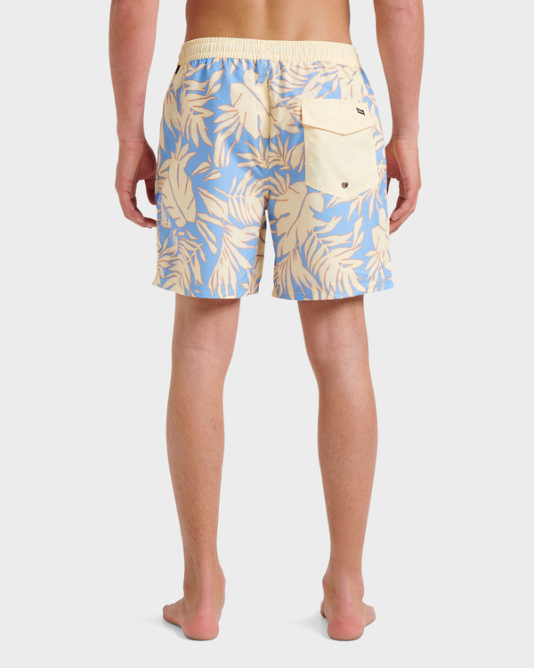 Quiksilver Everyday Trippin Palm Swim Trunks