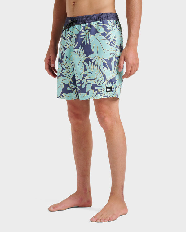 Quiksilver Everyday Trippin Palm Swim Trunks