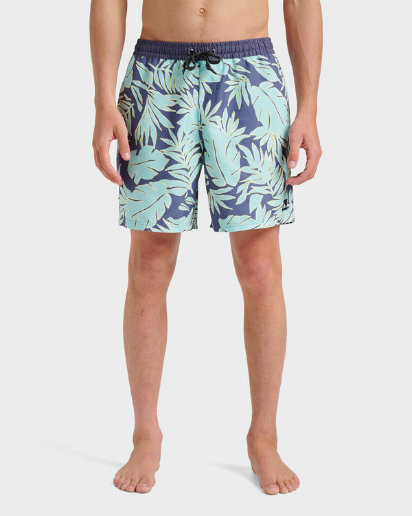 quiksilver Everyday Trippin Palm Swim Trunks