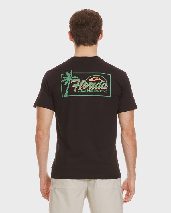 Quiksilver Fl Palm Badge T-Shirt