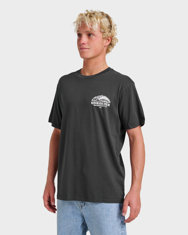 Quiksilver Going Leftpigment Dye T-Shirt