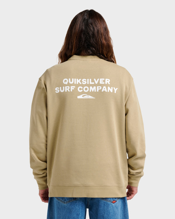 Quiksilver Graphic Crewneck Sweatshirt