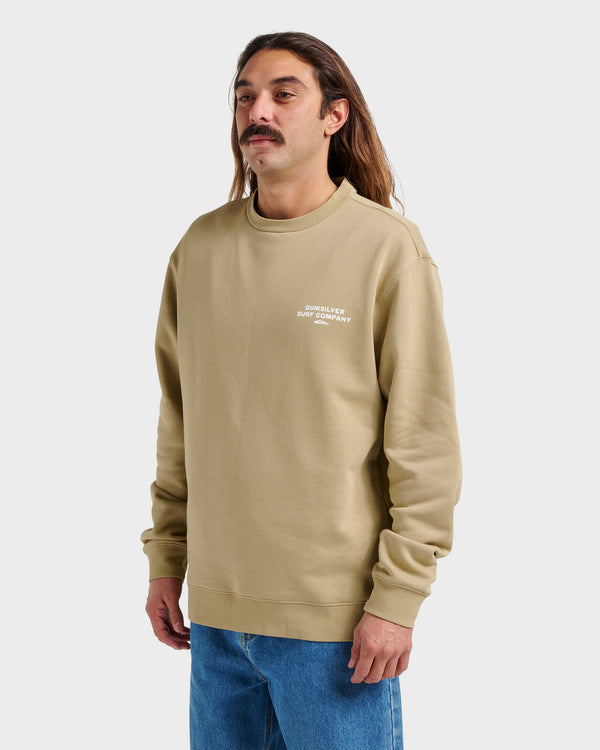 quiksilver Graphic Crewneck Sweatshirt