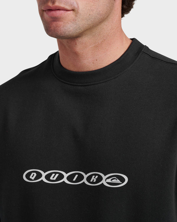 Quiksilver Graphic Crewneck Sweatshirt
