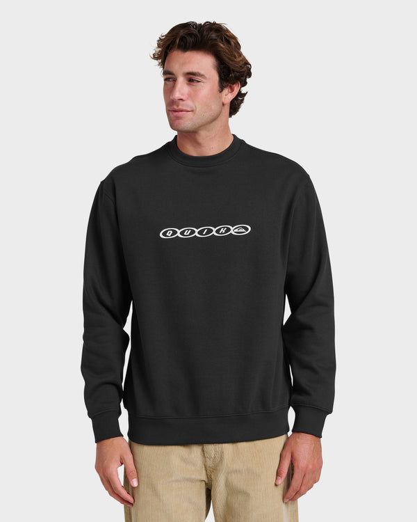 quiksilver Graphic Crewneck Sweatshirt