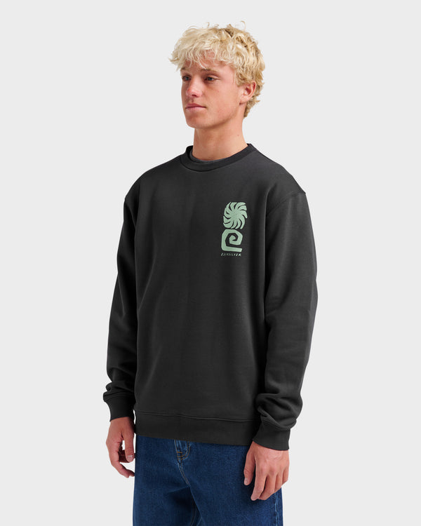 quiksilver Graphic Crewneck Sweatshirt