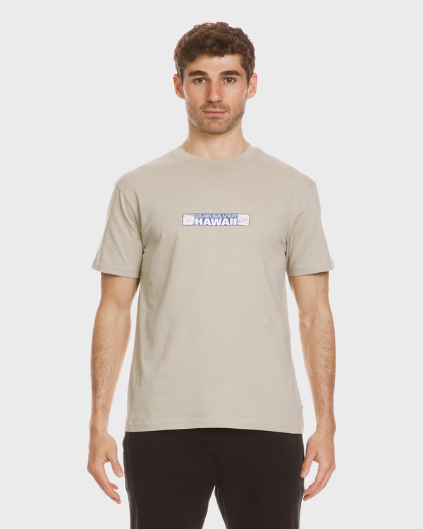 quiksilver Hawaii Bumper Sticker T-Shirt