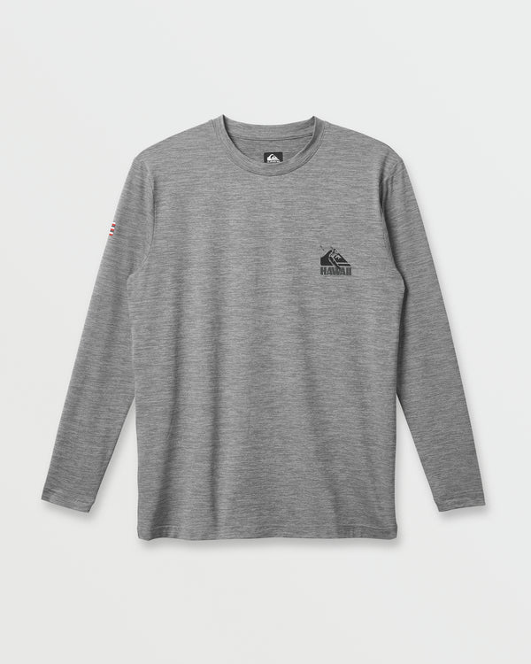 quiksilver Hawaii Long Sleeve Surf Tee