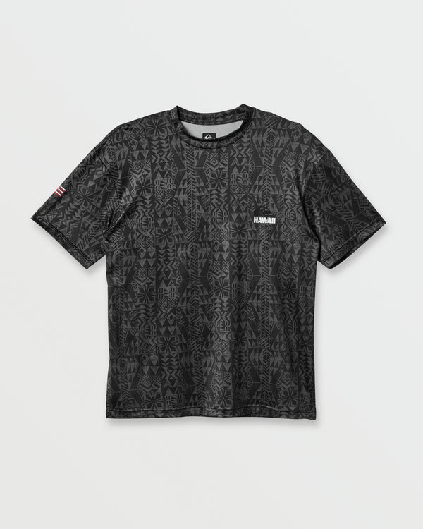 quiksilver Hawaii Short Sleeve Surf Tee