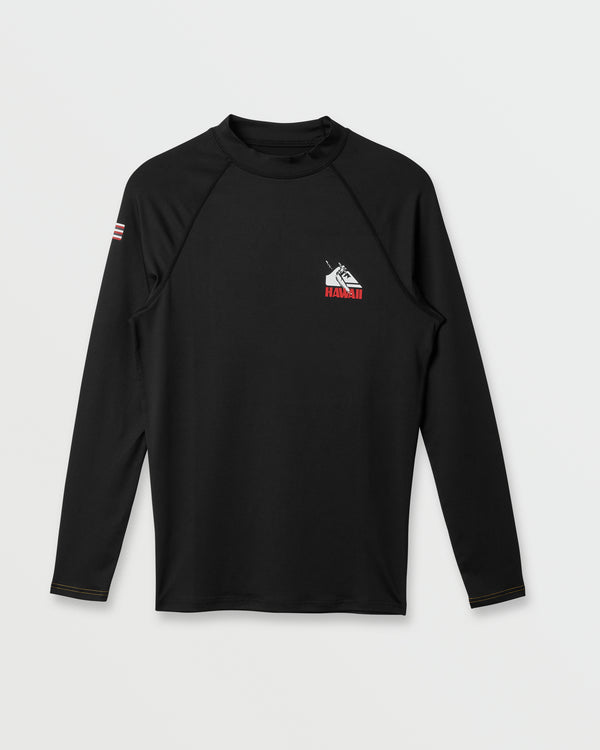 quiksilver Hawaii UPF 50 Long Sleeve Surf Tee