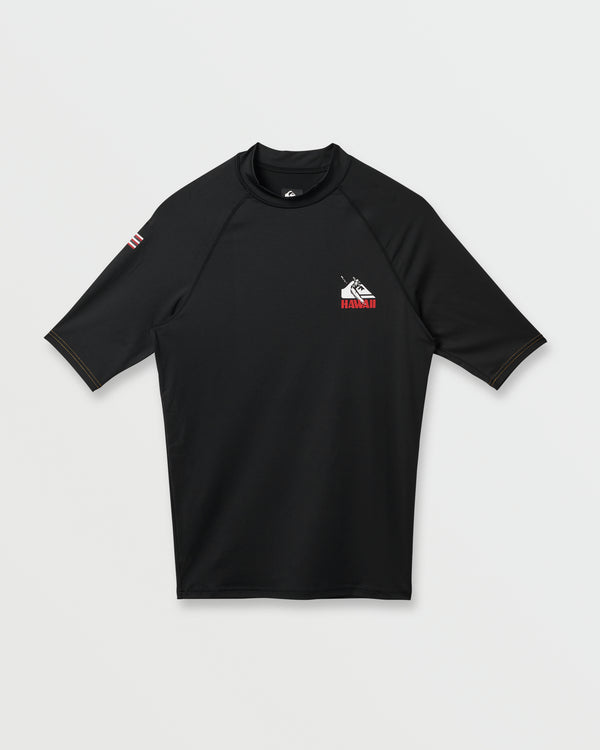 quiksilver Hawaii UPF 50 Short Sleeve Surf Tee
