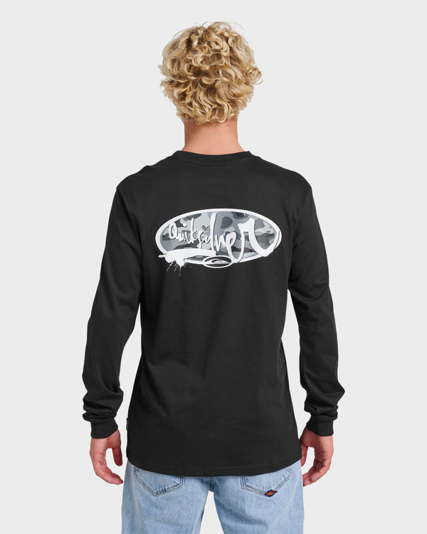 Quiksilver Impaired Camo Long Sleeve T-shirt