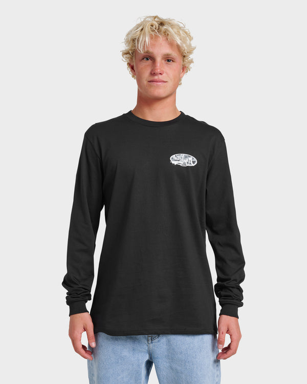 quiksilver Impaired Camo Long Sleeve T-shirt