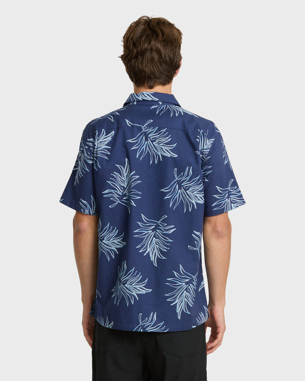 Quiksilver Island Palms Casual Short Sleeve Shirt