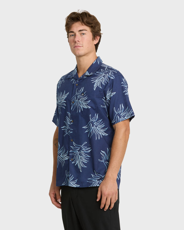 Quiksilver Island Palms Casual Short Sleeve Shirt