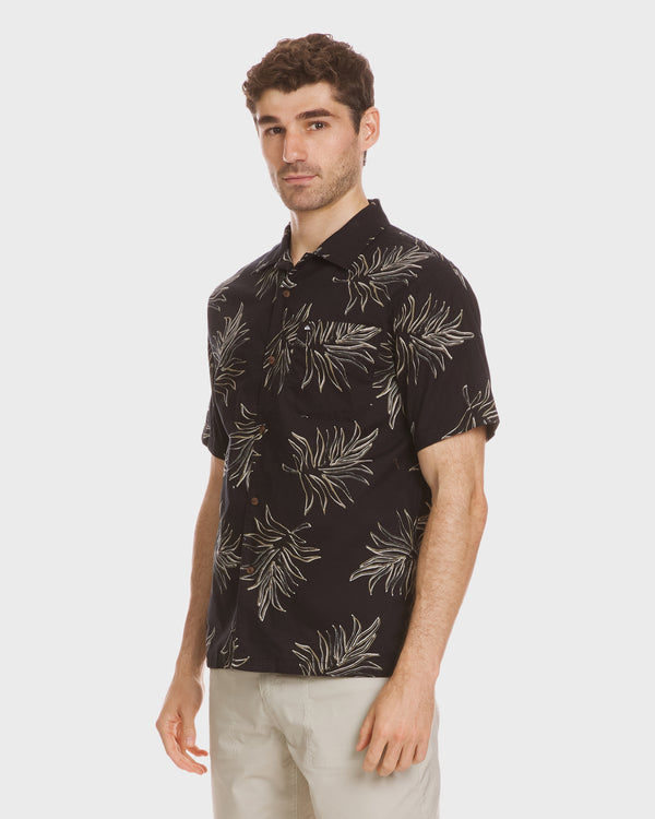 Quiksilver Island Palms Casual Short Sleeve Shirt