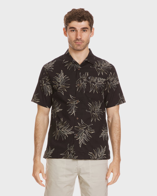 quiksilver Island Palms Casual Short Sleeve Shirt